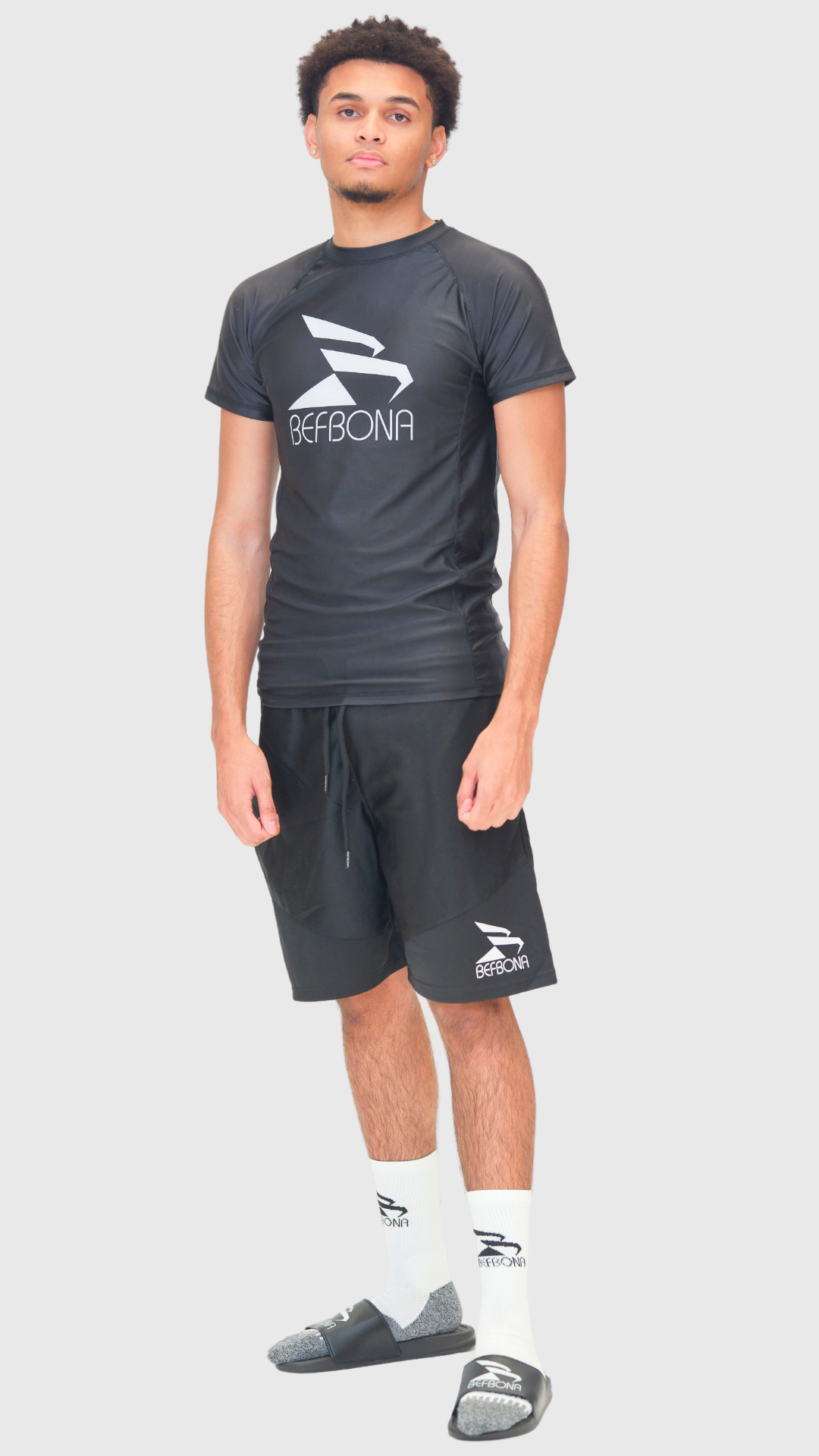 LIMITLESS COMPRESSION SHORT SLEEVE TOP (BLACK)