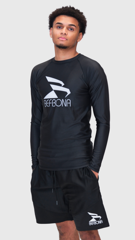 LIMITLESS COMPRESSION LONG SLEEVE TOP (BLACK)