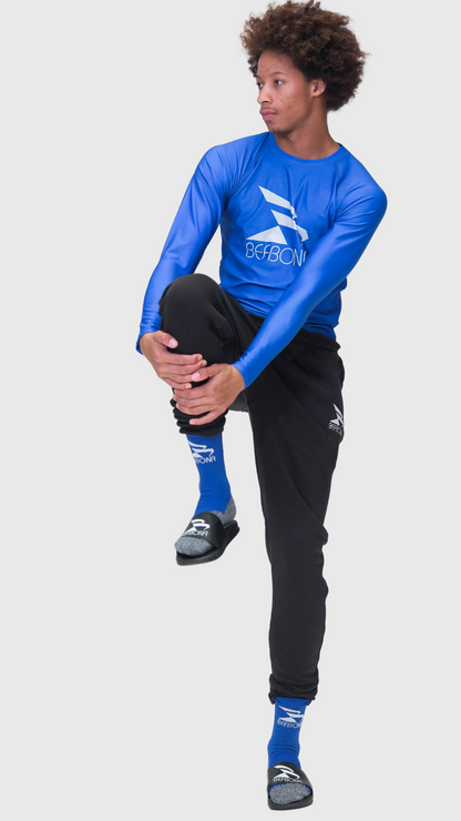 LIMITLESS COMPRESSION LONG SLEEVE TOP (BLUE)